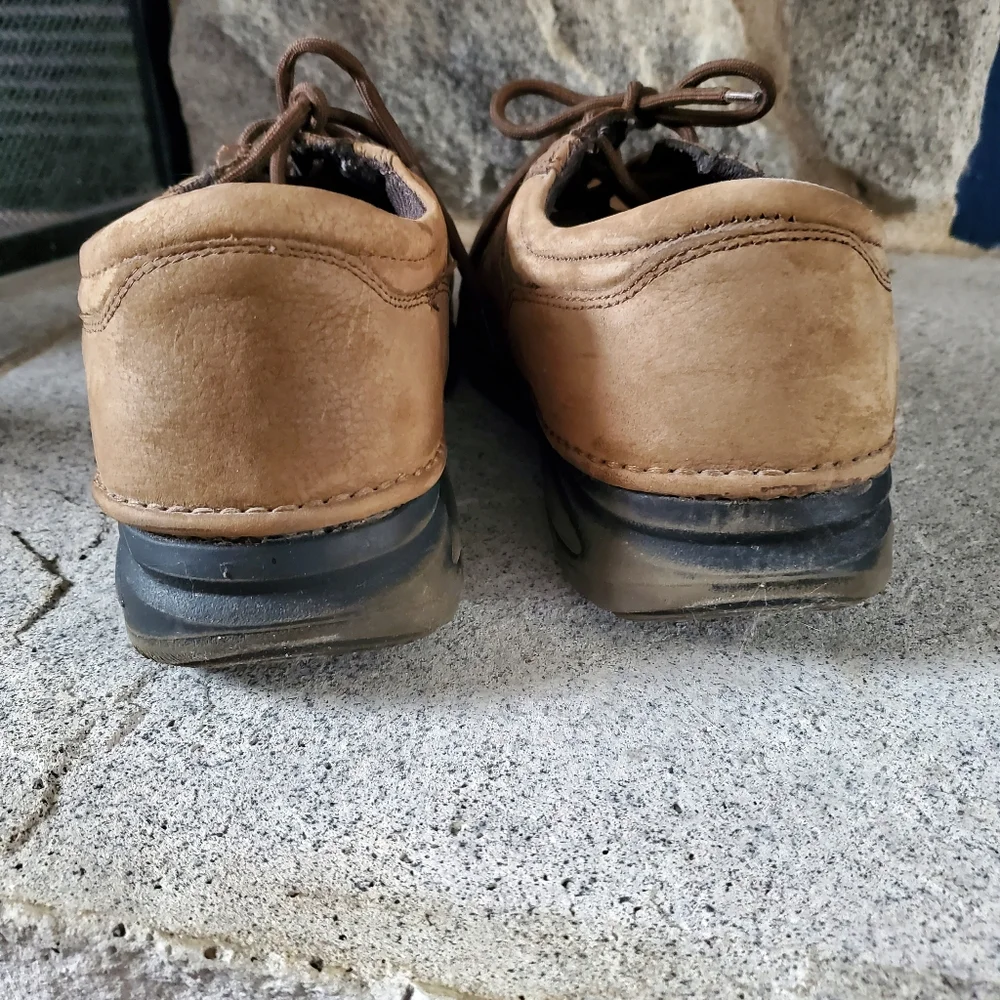 Wonderlite Men's Vinnie Leather Oxford Tan size 12